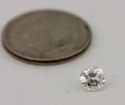 GIA Certified .44 ct European Cut diamond J I1 4.66-4.81x3.00mm estate vintage