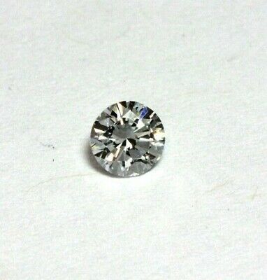 GIA round brilliant diamond 0.21ct D VVS2 3.73-3.79x2.34mm Good Cut new loose