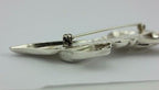 925 sterling silver bow tie ribbon brooch pin Taxco Mexico estate vintage 16.3 g