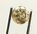 Loose diamond 0.33 carat 4.2mm round brilliant cut natural Light Brown I2 estate