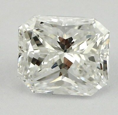 New GIA certified 1.00 ct radiant cut diamond D Color VS2 5.95 x 5.17 x 3.92 mm