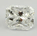 New GIA certified 1.00 ct radiant cut diamond D Color VS2 5.95 x 5.17 x 3.92 mm