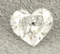 GIA 0.74ct heart brilliant diamond D/SI1 5.83 x 6.51 x 3.12 mm NEW VeryGood/Good
