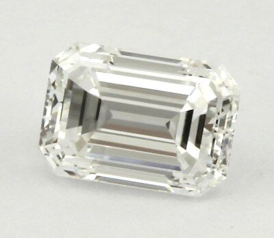 GIA Certified 0.60 carat Diamond Emerald Cut E VS2 5.54 x 3.91 x 3.03 mm NEW