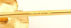 Vintage KREMENTZ STICK PIN Rose Flower Estate gold plated
