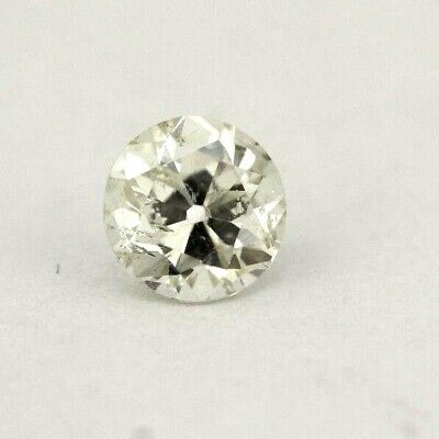 GIA Certified .44 ct European Cut diamond J I1 4.66-4.81x3.00mm estate vintage