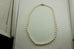 14k yellow gold 19 inch round white cultured pearl 7.5-8mm necklace high luster