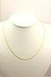 14k yellow gold 16 inch 2.41g 0.90mm RAZO chain necklace lobster clasp 15676