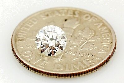 GIA loose natural round brilliant diamond 0.54ct G SI1 3 EX 5.24-5.26x3.25mm NEW