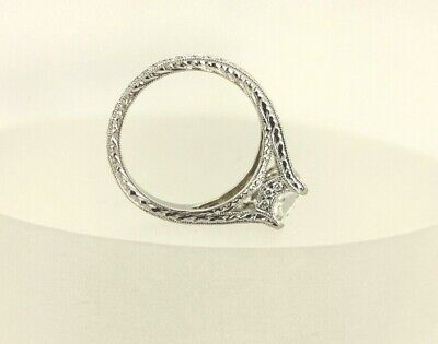 GIA 1.00ct radiant diamond E VS2 platinum split band engagement ring 1.58ctw NEW