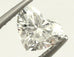 GIA heart brilliant 0.78 carat diamond F/SI2 5.62 x 6.61 x 3.61 mm Good/Good NEW