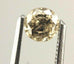 Round brilliant cut 0.37 carat loose diamond 4.3mm natural Light Brown I2 estate