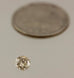 Diamond 0.29 carat round brilliant cut loose natural Light Brown 4.2mm I1 estate