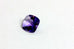 purple amethyst 1.89ct 8mm checkerboard cushion 8.02x7.99x4.93mm natural loose