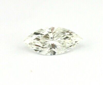 Loose GIA certified 0.57 ct marquise cut diamond VS2 H 8.79x4.22x2.68mm estate