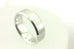 935 Argentium silver ring band 7mm polished bevel edge satin center NEW sz 9.5