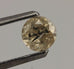 Round brilliant cut natural diamond .37 carat loose 4.5mm light brown I1 estate