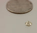 0.36 carat diamond round brilliant cut natural loose 4.3mm Light Brown I3 estate