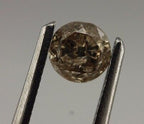 0.36 carat diamond round brilliant cut natural loose 4.3mm Light Brown I3 estate