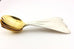 LOT OF 9 Gorham Sterling Silver Gold Wash Fruit Spoon Monogram Mothers-Old 97g
