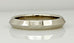 Platinum knife edge wedding band size 6 polished ring 3.5mm NEW 6.56 grams