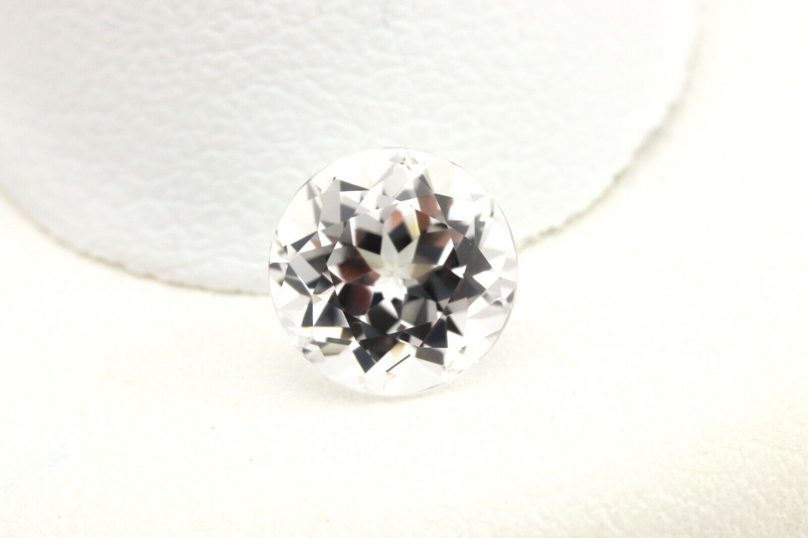 Chatham lab grown created white sapphire 1.82ct 7mm round brilliant loose new
