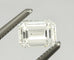 GIA Certified Diamond Emerald Cut 0.54 carat D VVS2 5.37 x 3.90 x 2.78 mm loose