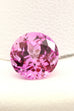 Chatham lab grown pink sapphire 7.50mm round brilliant 2.21ct new loose gemstone