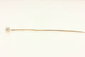 10k yellow gold 3.2mm 0.02ct round diamond L-M I3 stick pin estate vintage 0.8g