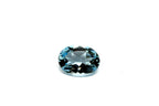 natural aquamarine 1.02ct 8x6 oval 7.91x6.03x3.63mm transparent blue gemstone