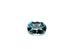 natural aquamarine 1.02ct 8x6 oval 7.91x6.03x3.63mm transparent blue gemstone
