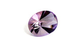 purple amethyst 6.33ct oval fancy swirl top gemstone yin yang 14.80x10.90x8.80mm