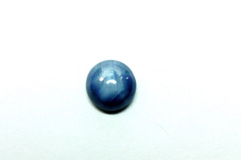 blue star sapphire round cabochon 0.93ct 5.20-5.34 x 3.13mm new gemstone natural