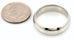 Platinum Men's wedding band 6mm size 8 comfort fit 11.86g domed polish ring NEW