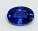 natural blue sapphire loose oval cut 0.74ct 6.03 x 4.17 x 3.19 mm new gemstone