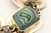ATI MEXICO 925 sterling silver abalone shell bracelet 7.5 inch 35g toggle estate
