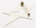 925 sterling silver Mexico TV-9 pin brooch estate vintage open star 10.9g