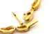 18k yellow gold 18 inch necklace 8 ctw oval Tanzanite 2 ctw round Diamond estate