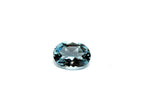 natural aquamarine 1.02ct 8x6 oval 7.91x6.03x3.63mm transparent blue gemstone