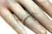 platinum diamond wedding band size 7 0.28ctw ring 3.1g new
