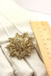 silver brooch pin 1.75 inch 11.8g vintage estate filigree flower