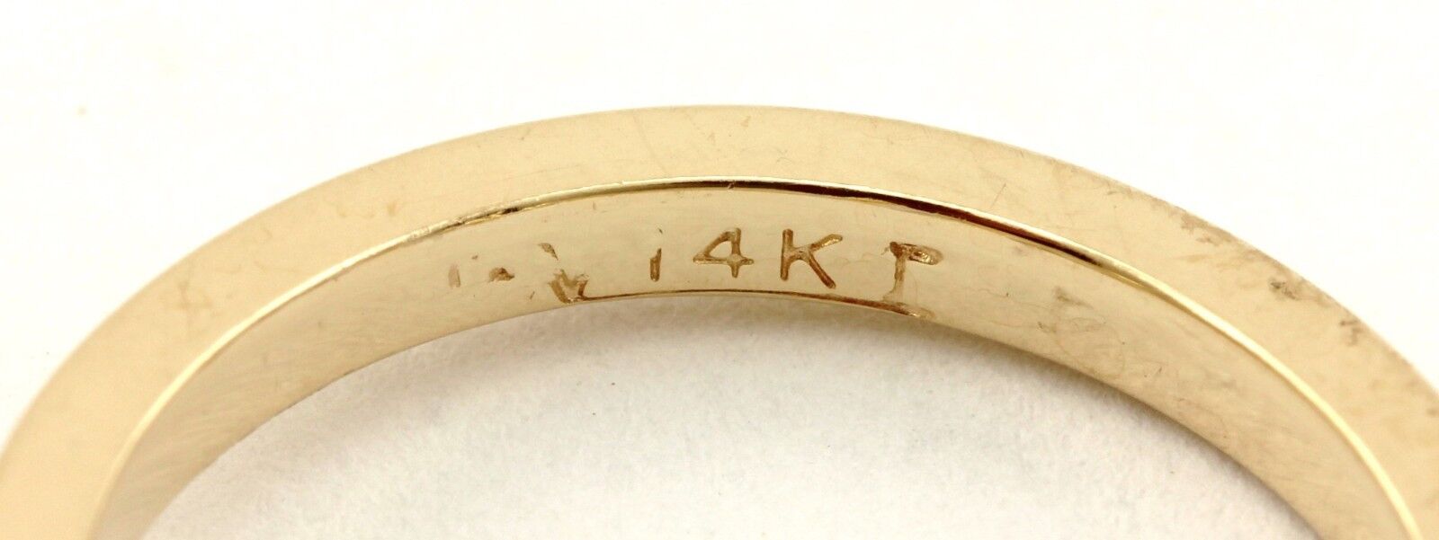 NEW 14k yellow gold 4mm 0.25ct round solitaire engagement ring setting size 4.75