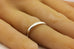 14k white gold 3mm comfort fit wedding band size 8 ring 2.44 grams NEW