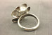 925 sterling silver flower ring size 8 vintage estate 7.9g