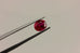 Lab created ruby oval loose 1.05 carat 6.85 x 5.42 x 3.56 mm NEW reconstituted