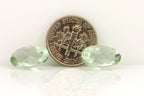 14x10mm oval green amethyst 10.54ctw matched pair (2pcs) loose gemstones new