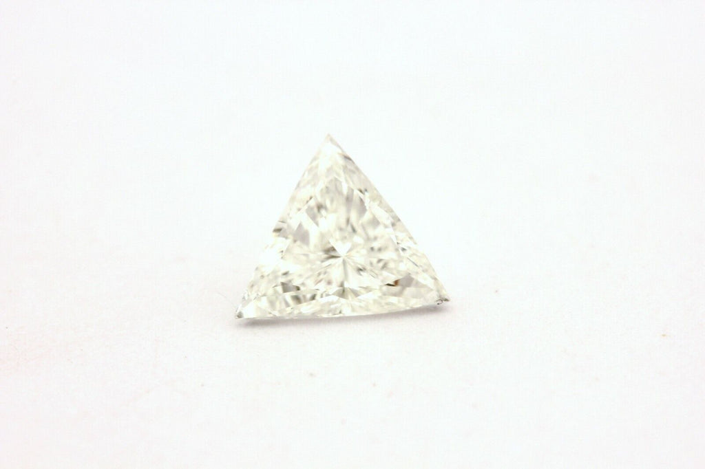 loose natural diamond trillion .48 ct F Color SI1 Clarity 5.72x5.67x2.60mm