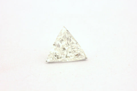 loose natural diamond trillion .48 ct F Color SI1 Clarity 5.72x5.67x2.60mm