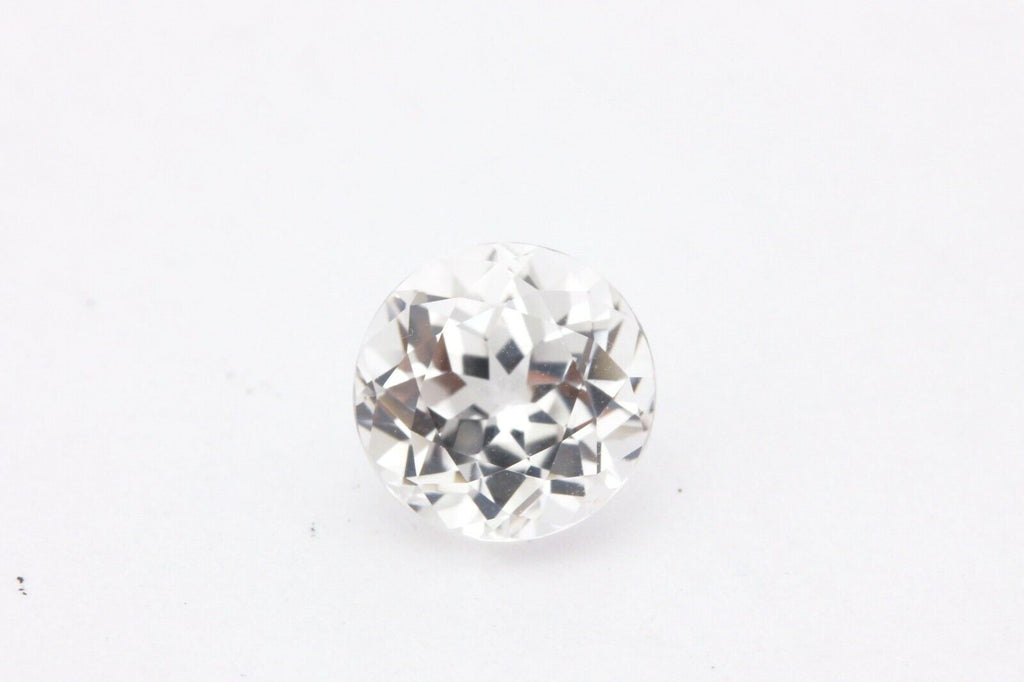 Chatham lab grown created white sapphire 1.82ct 7mm round brilliant loose new