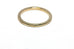 14k yellow gold 1.45mmx1.75mm wedding band ring size 6 1.82g new